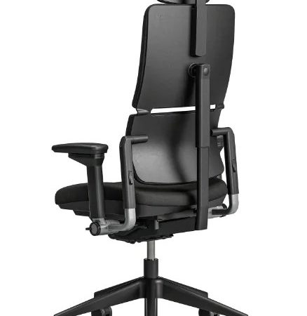 Siège Steelcase Please 2 noir avec têtière - NEUF DESTOCKAGE – Image 2