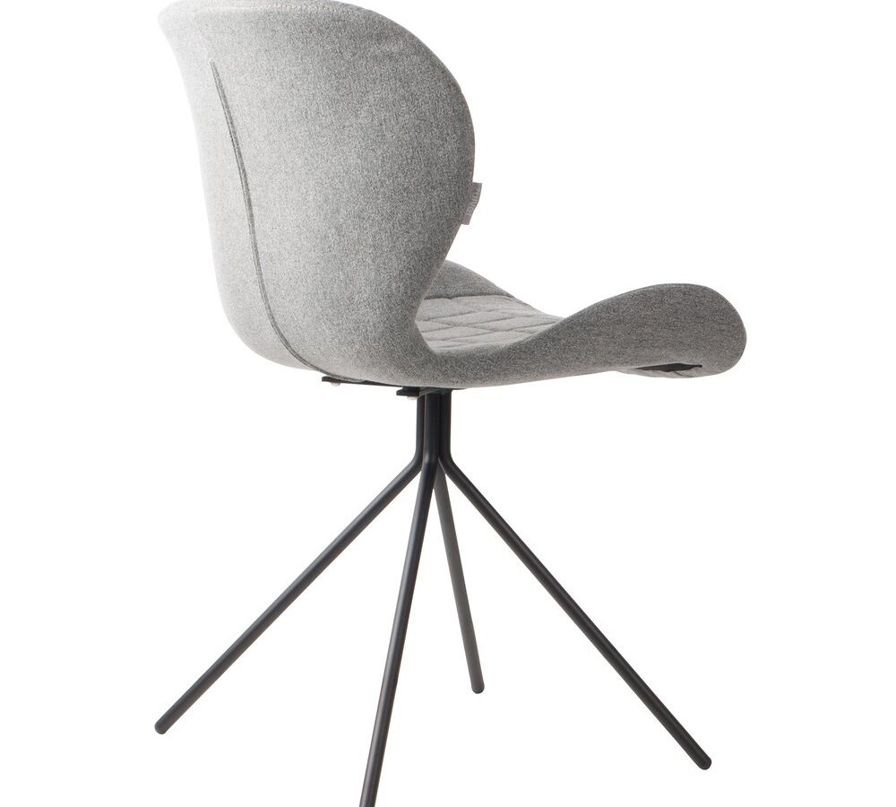 Chaise Zuiver OMG gris clair - OCCASION – Image 3