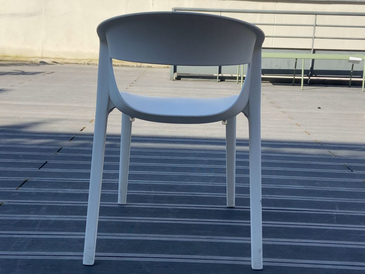 Chaise Kastel Kicca One blanc JOBI - OCCASION – Image 3