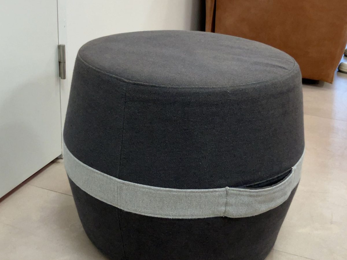 Lot de 2 poufs Softline JOBI - OCCASION – Image 2