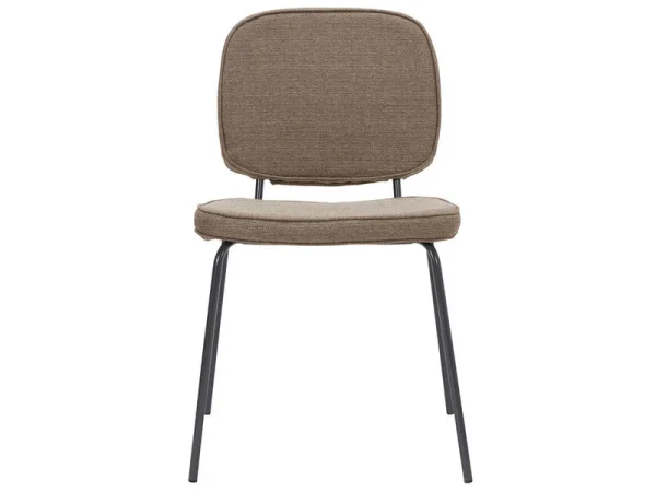 Chaise empilable Tissu Beige DESIR - OCCASION – Image 2