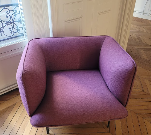Chauffeuse Bolia PREMIERE vieux rose - OCCASION – Image 2