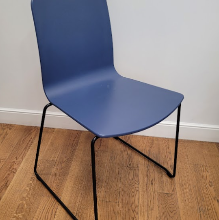 Chaises empilable Inclass PREMIERE bleue - OCCASION – Image 2