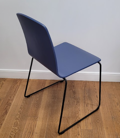 Chaises empilable Inclass PREMIERE bleue - OCCASION – Image 3