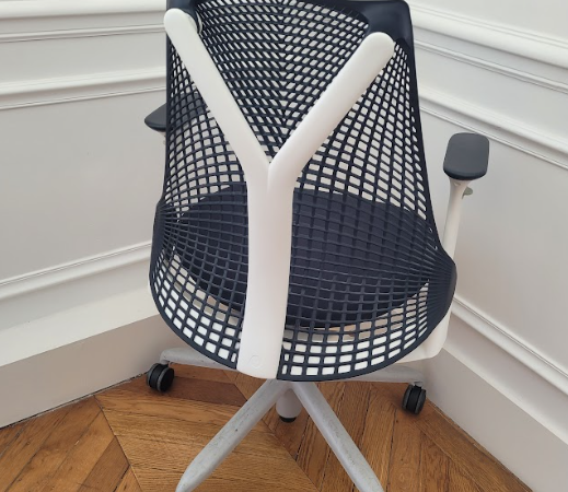 Siège Herman Miller Sayl PREMIERE noir et blanc- OCCASION – Image 4