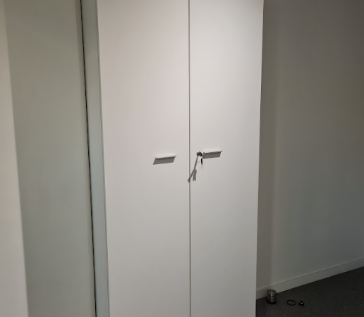 Armoire haute (214*86*45) portes battantes SIDOE - OCCASION – Image 2