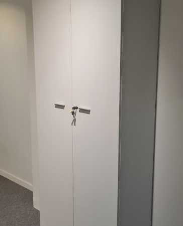 Armoire haute (214*86*45) portes battantes SIDOE - OCCASION – Image 3