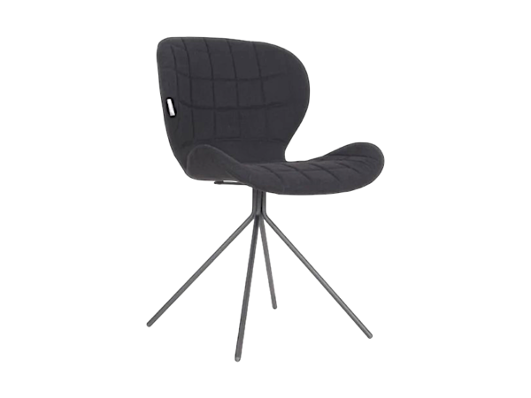 Chaise-Zuiver-OMG-noire-OCCASION-