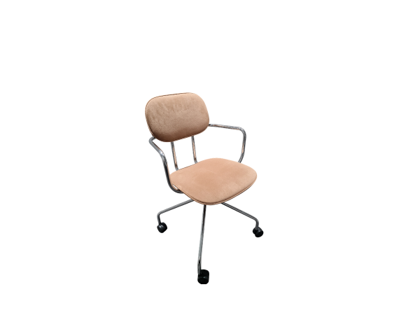 Chaise-de-r-union-velour-et-chrome-SIDOE-OCCASION