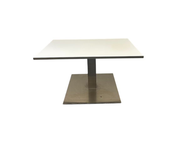 Table-basse-pied-chrome-SIDOE-OCCASION