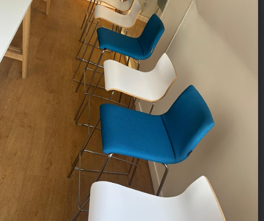 Chaise haute Narbutas bleue KARAOKE - OCCASION – Image 4