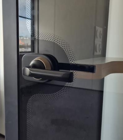 Cabine individuelle Sound box noire HIDA - OCCASION – Image 8