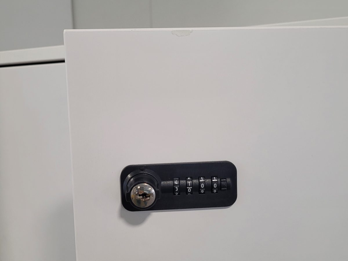 Casiers Kinnarps GRETA 8 cases blanc - OCCASION – Image 4