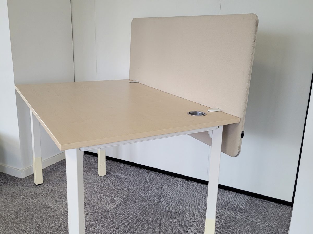 Séparateurs de bureaux Götesson GRETA beige - OCCASION – Image 2