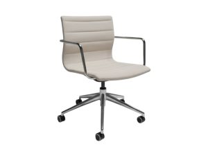 Chaise de réunion tissu beige clair Diemme DESIR 8 - OCCASION