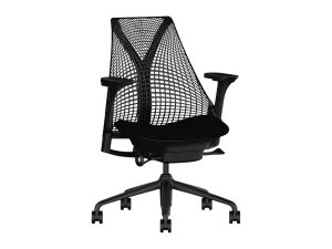 Siège Herman Miller Sayl Premium Noir/Noir/Noir/Noir- NEUF DESTOCKAGE