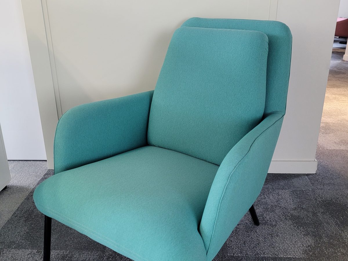 Chauffeuse Sits LINZI bleu dossier haut - OCCASION – Image 3