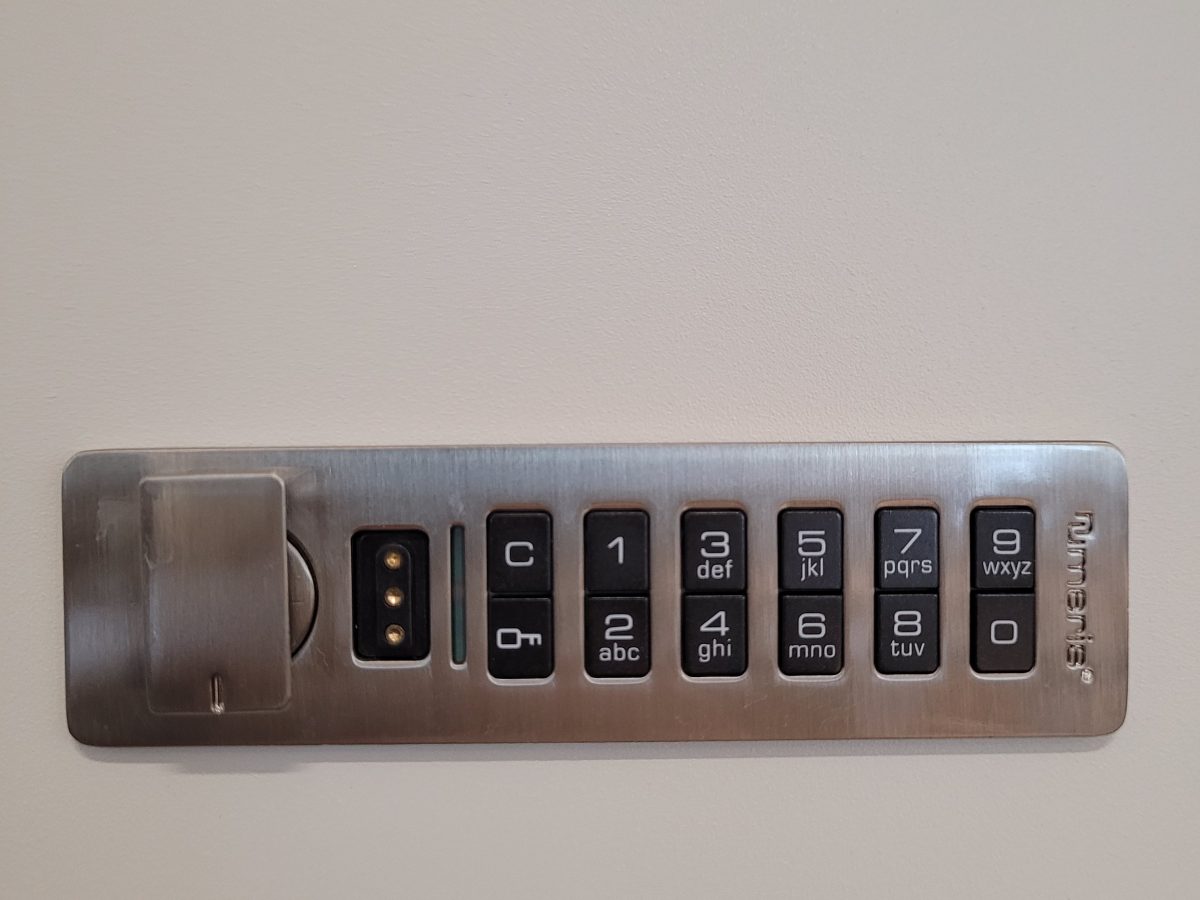 Casier LINZI 12 cases serrure à codes - OCCASION – Image 3