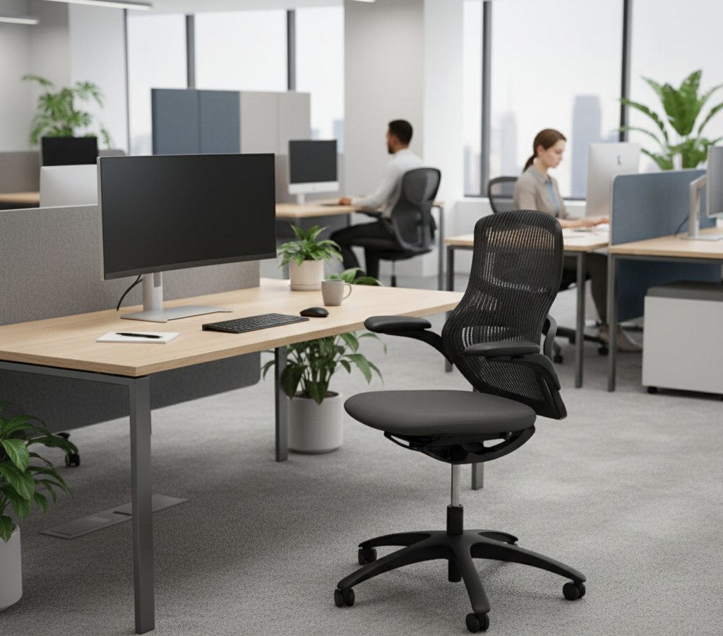 Siège Knoll GENERATION gris - OCCASION – Image 2