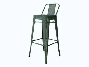 Tabouret haut vert Tolix PHILIPPE - OCCASION