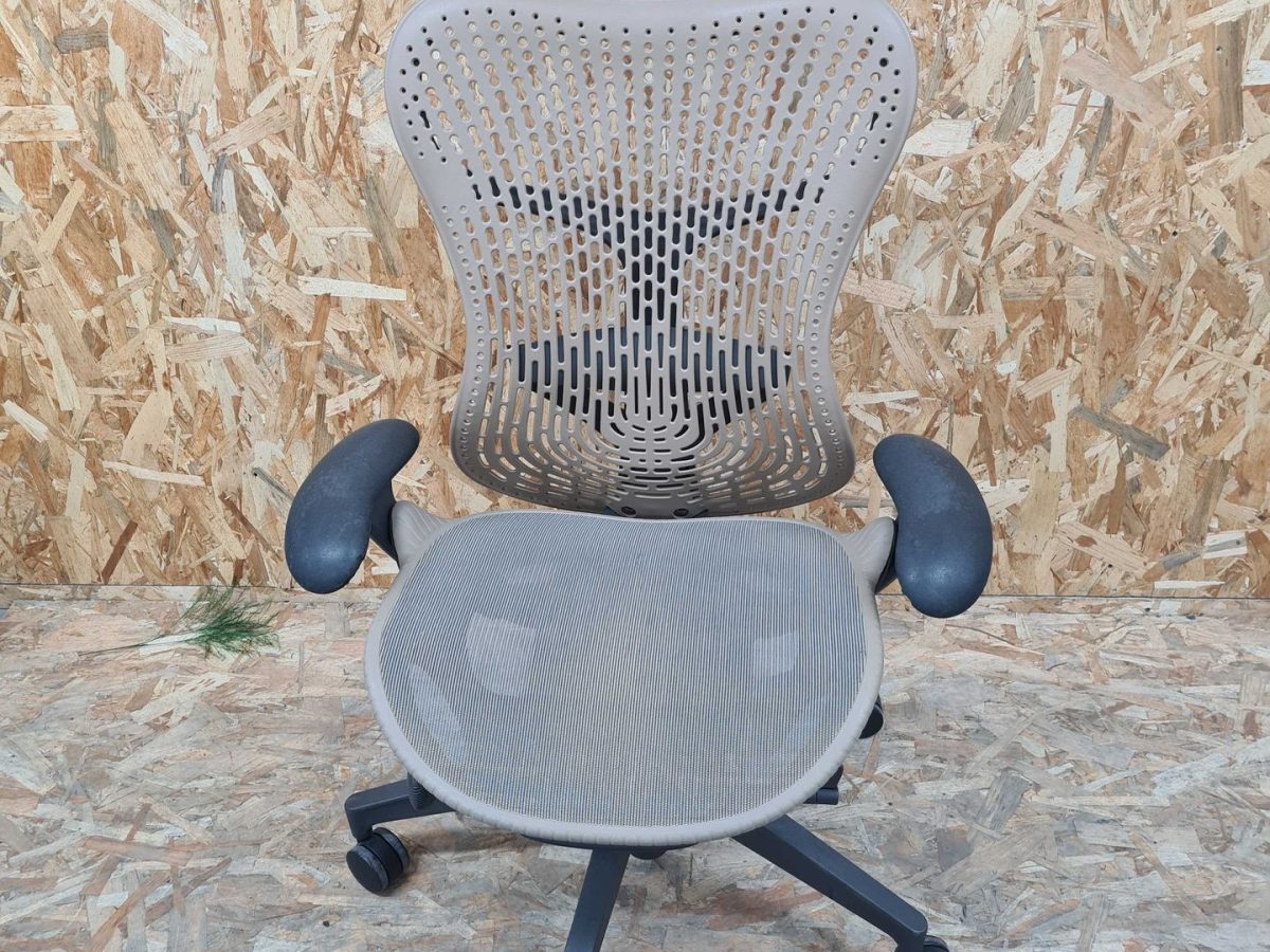 Siège Herman Miller Mirra 2 Beige/Beige 4D - OCCASION – Image 2